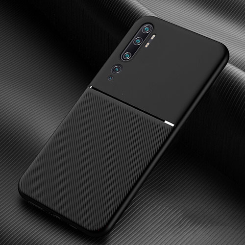 Ultra-thin Silicone Gel Soft Case 360 Degrees Cover C02 for Xiaomi Mi Note 10 Black