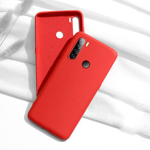 Ultra-thin Silicone Gel Soft Case 360 Degrees Cover C02 for Xiaomi Redmi Note 8T Red