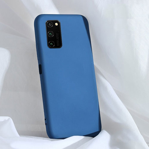 Ultra-thin Silicone Gel Soft Case 360 Degrees Cover C03 for Huawei Honor V30 5G Blue