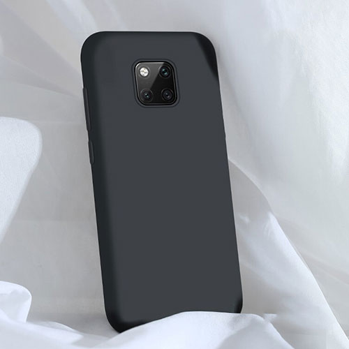 Ultra-thin Silicone Gel Soft Case 360 Degrees Cover C03 for Huawei Mate 20 Pro Black