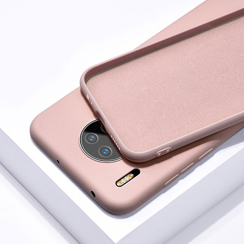 Ultra-thin Silicone Gel Soft Case 360 Degrees Cover C03 for Huawei Mate 30 Pink