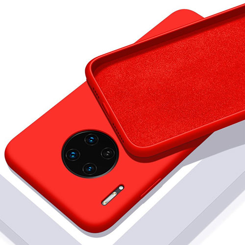 Ultra-thin Silicone Gel Soft Case 360 Degrees Cover C03 for Huawei Mate 30 Red