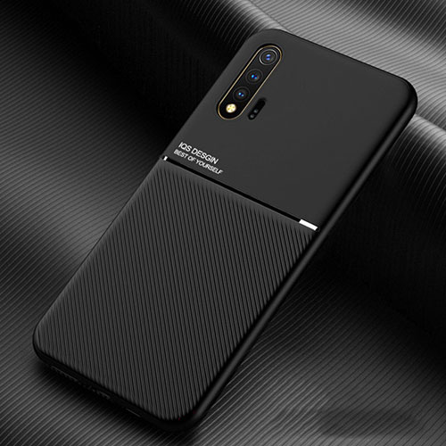 Ultra-thin Silicone Gel Soft Case 360 Degrees Cover C03 for Huawei Nova 6 Black