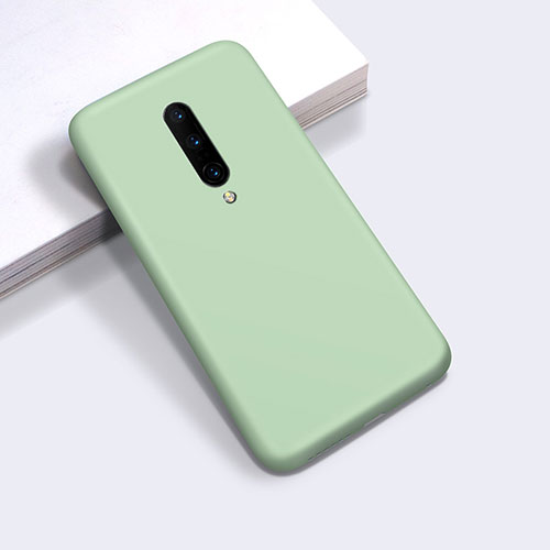 Ultra-thin Silicone Gel Soft Case 360 Degrees Cover C03 for OnePlus 8 Green