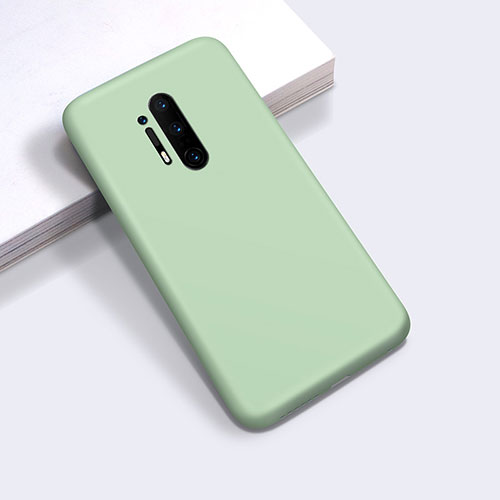 Ultra-thin Silicone Gel Soft Case 360 Degrees Cover C03 for OnePlus 8 Pro Green