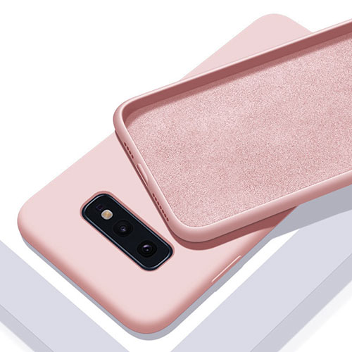 Ultra-thin Silicone Gel Soft Case 360 Degrees Cover C03 for Samsung Galaxy S10e Pink