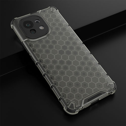 Ultra-thin Silicone Gel Soft Case 360 Degrees Cover C03 for Xiaomi Mi 11 Lite 5G NE Gray