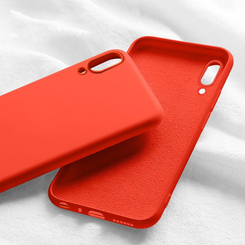 Ultra-thin Silicone Gel Soft Case 360 Degrees Cover C03 for Xiaomi Mi A3 Red