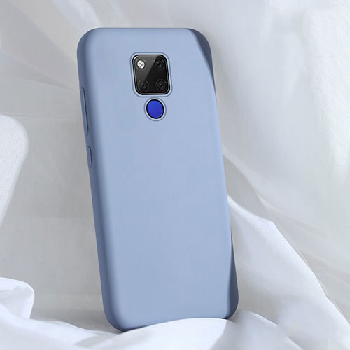 Ultra-thin Silicone Gel Soft Case 360 Degrees Cover C04 for Huawei Mate 20 X 5G Gray