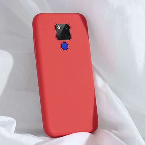 Ultra-thin Silicone Gel Soft Case 360 Degrees Cover C04 for Huawei Mate 20 X 5G Red