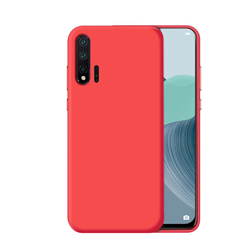 Ultra-thin Silicone Gel Soft Case 360 Degrees Cover C04 for Huawei Nova 6 Red