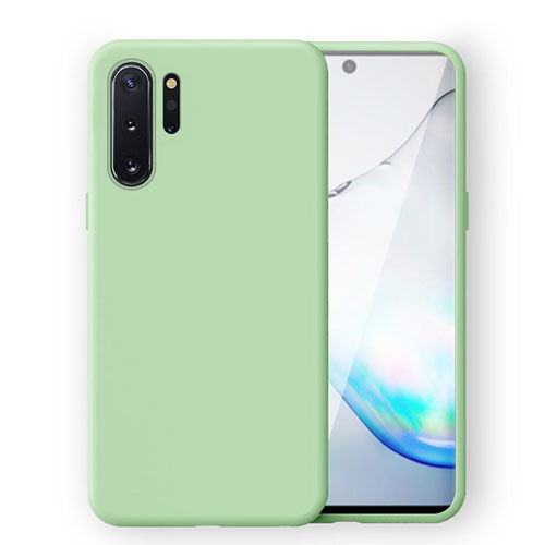 Ultra-thin Silicone Gel Soft Case 360 Degrees Cover C04 for Samsung Galaxy Note 10 Plus 5G Green