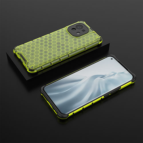 Ultra-thin Silicone Gel Soft Case 360 Degrees Cover C04 for Xiaomi Mi 11 Lite 5G NE Green