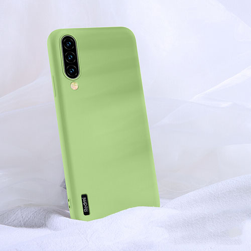 Ultra-thin Silicone Gel Soft Case 360 Degrees Cover C04 for Xiaomi Mi A3 Green