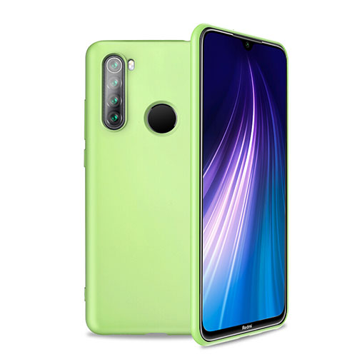 Ultra-thin Silicone Gel Soft Case 360 Degrees Cover C04 for Xiaomi Redmi Note 8 Green