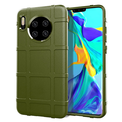 Ultra-thin Silicone Gel Soft Case 360 Degrees Cover C05 for Huawei Mate 30 Pro 5G Green