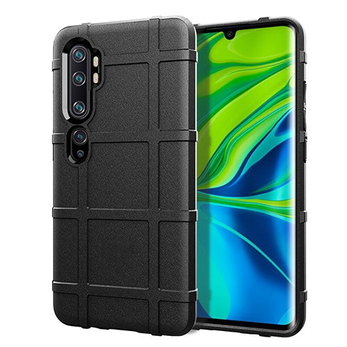 Ultra-thin Silicone Gel Soft Case 360 Degrees Cover C05 for Xiaomi Mi Note 10 Black