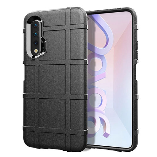 Ultra-thin Silicone Gel Soft Case 360 Degrees Cover C06 for Huawei Nova 6 5G Black