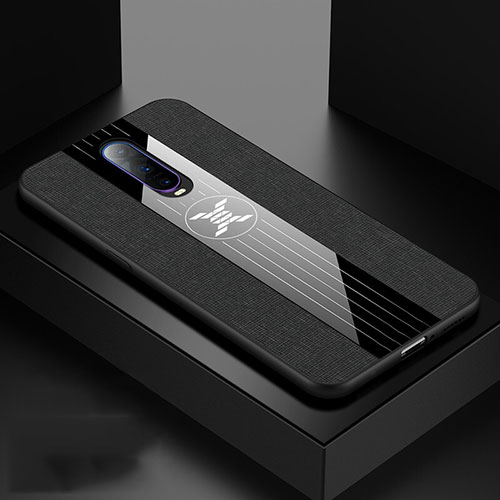 Ultra-thin Silicone Gel Soft Case 360 Degrees Cover C06 for Oppo RX17 Pro Black