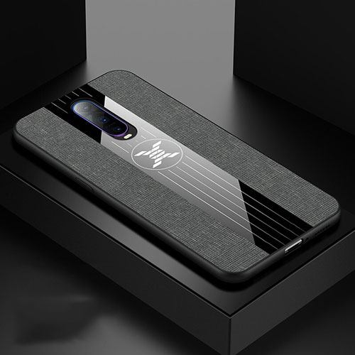 Ultra-thin Silicone Gel Soft Case 360 Degrees Cover C06 for Oppo RX17 Pro Gray