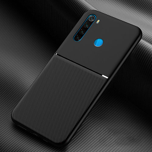 Ultra-thin Silicone Gel Soft Case 360 Degrees Cover C06 for Xiaomi Redmi Note 8 (2021) Black