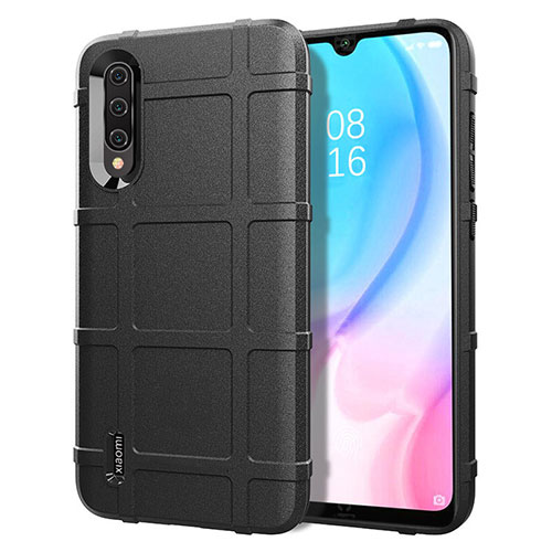 Ultra-thin Silicone Gel Soft Case 360 Degrees Cover C07 for Xiaomi Mi A3 Black