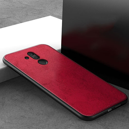 Ultra-thin Silicone Gel Soft Case 360 Degrees Cover C09 for Huawei Mate 20 Lite Red