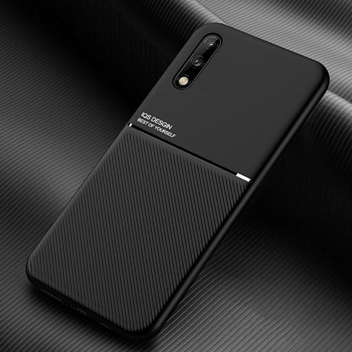 Ultra-thin Silicone Gel Soft Case 360 Degrees Cover for Huawei Enjoy 10 Black