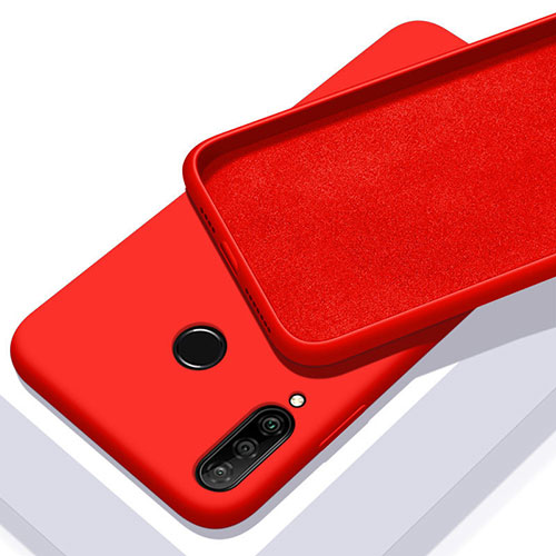 Ultra-thin Silicone Gel Soft Case 360 Degrees Cover for Huawei Enjoy 9s Red