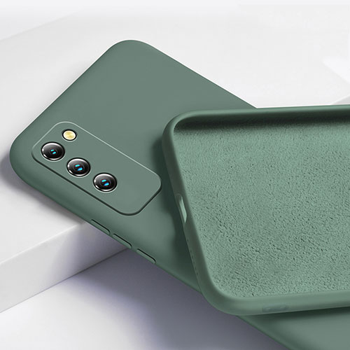 Ultra-thin Silicone Gel Soft Case 360 Degrees Cover for Huawei Honor X10 5G Green