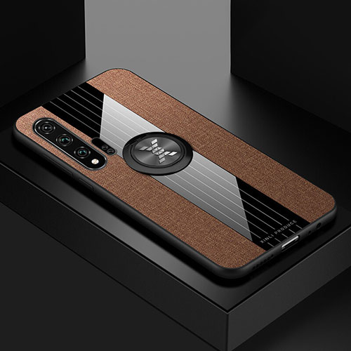 Ultra-thin Silicone Gel Soft Case 360 Degrees Cover for Huawei Nova 6 5G Brown