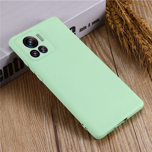 Ultra-thin Silicone Gel Soft Case 360 Degrees Cover for Motorola Moto Edge 30 Ultra 5G Green