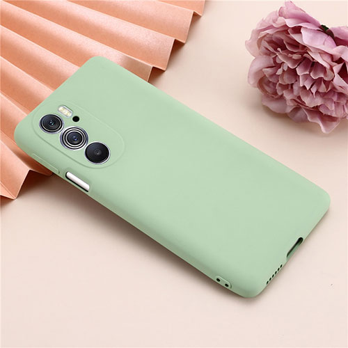 Ultra-thin Silicone Gel Soft Case 360 Degrees Cover for Motorola Moto Edge X30 5G Green