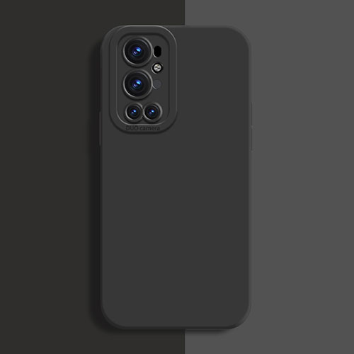 Ultra-thin Silicone Gel Soft Case 360 Degrees Cover for OnePlus 9 Pro 5G Black