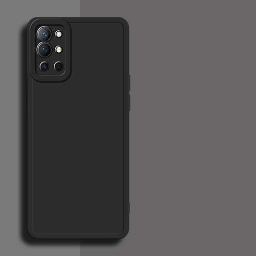 Ultra-thin Silicone Gel Soft Case 360 Degrees Cover for OnePlus 9R 5G Black