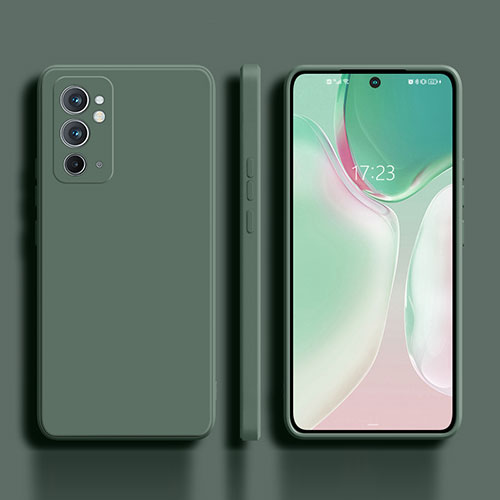 Ultra-thin Silicone Gel Soft Case 360 Degrees Cover for OnePlus 9RT 5G Green