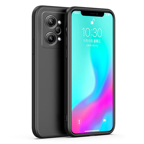 Ultra-thin Silicone Gel Soft Case 360 Degrees Cover for Oppo K10 Pro 5G Black