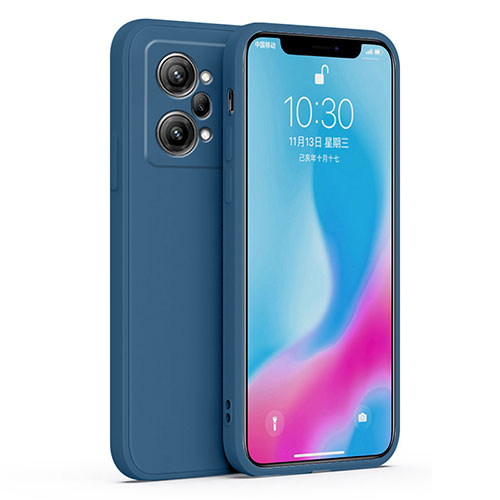 Ultra-thin Silicone Gel Soft Case 360 Degrees Cover for Oppo K10 Pro 5G Navy Blue