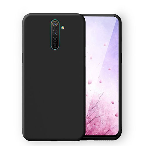 Ultra-thin Silicone Gel Soft Case 360 Degrees Cover for Oppo Reno Ace Black