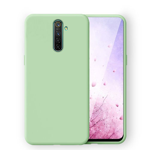 Ultra-thin Silicone Gel Soft Case 360 Degrees Cover for Oppo Reno Ace Green