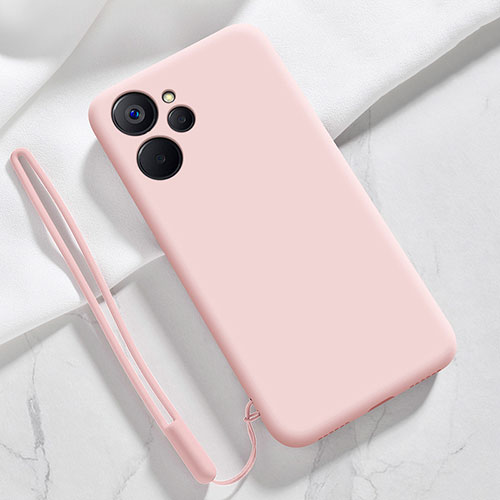 Ultra-thin Silicone Gel Soft Case 360 Degrees Cover for Realme 10 5G Pink