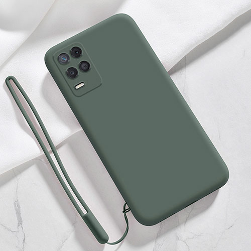 Ultra-thin Silicone Gel Soft Case 360 Degrees Cover for Realme 9 5G India Midnight Green