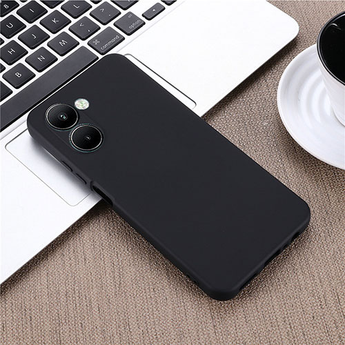 Ultra-thin Silicone Gel Soft Case 360 Degrees Cover for Realme C33 (2023) Black