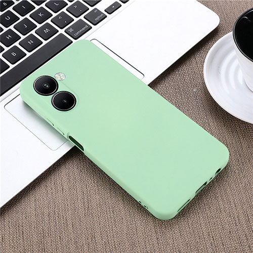 Ultra-thin Silicone Gel Soft Case 360 Degrees Cover for Realme C33 (2023) Green