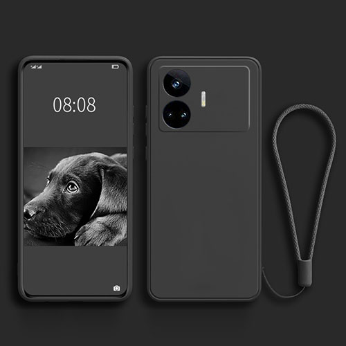 Ultra-thin Silicone Gel Soft Case 360 Degrees Cover for Realme GT Neo5 SE 5G Black