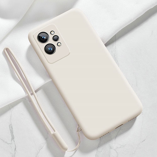 Ultra-thin Silicone Gel Soft Case 360 Degrees Cover for Realme GT2 Pro 5G White