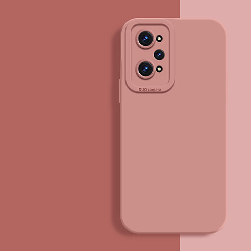 Ultra-thin Silicone Gel Soft Case 360 Degrees Cover for Realme Q5 Pro 5G Pink