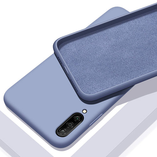 Ultra-thin Silicone Gel Soft Case 360 Degrees Cover for Samsung Galaxy A90 5G Sky Blue