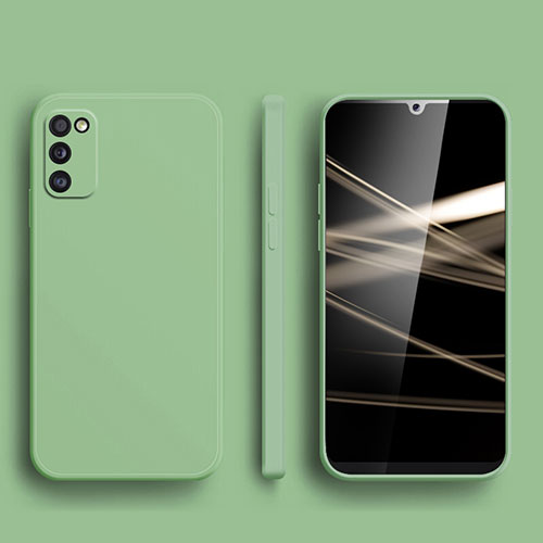 Ultra-thin Silicone Gel Soft Case 360 Degrees Cover for Samsung Galaxy F02S SM-E025F Green