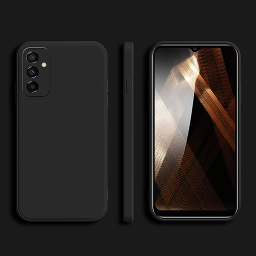 Ultra-thin Silicone Gel Soft Case 360 Degrees Cover for Samsung Galaxy M13 4G Black